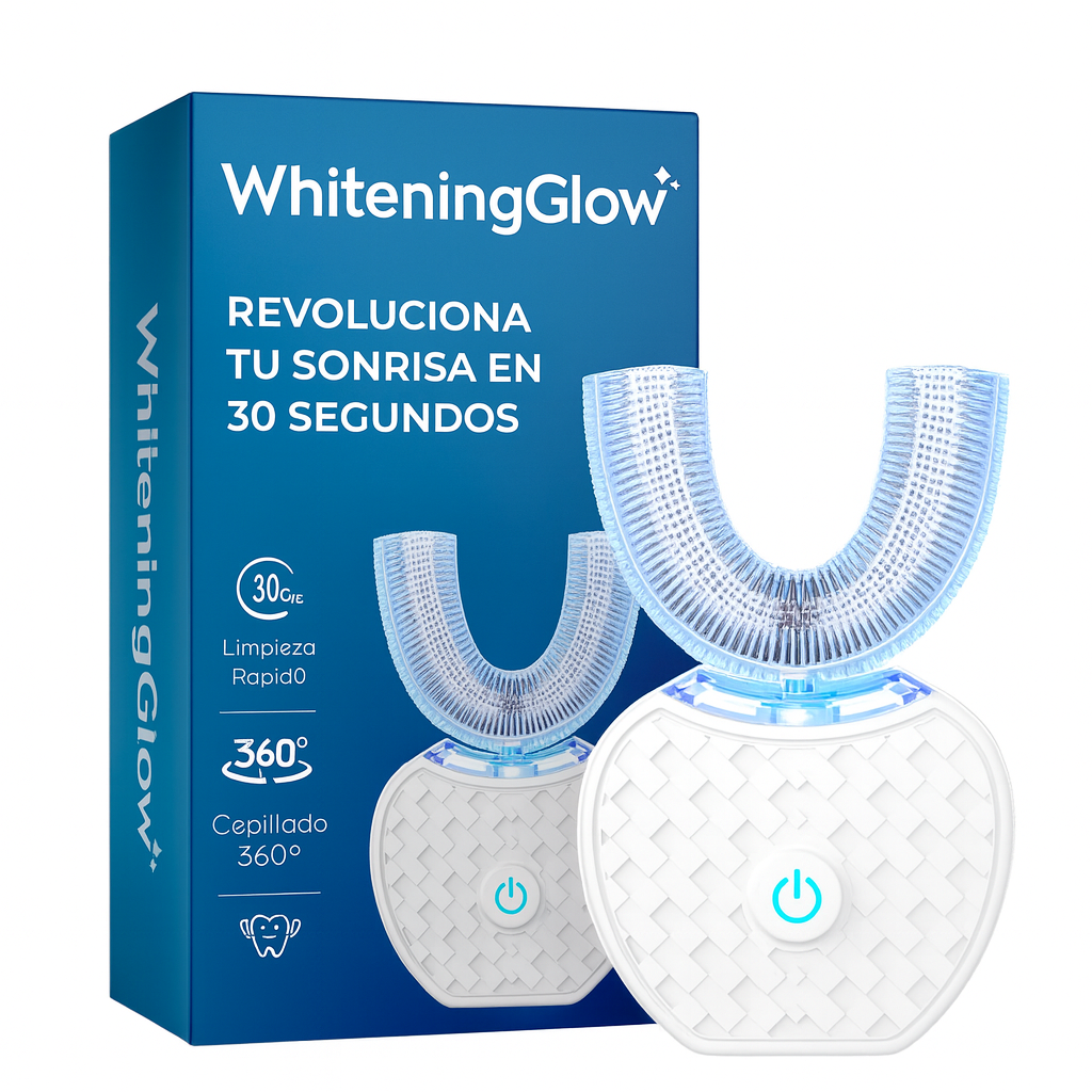 GlowSmile™ blanquea tus dientes de forma rápida,